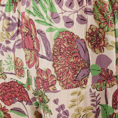 Miramaar Women's Beige Printed Viscose Rayon Kurta Set