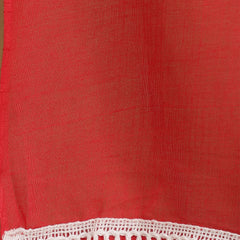 Miramaar Women's Brown Printed Cotton V-Neck Straight Kurta Pant with Dupatta